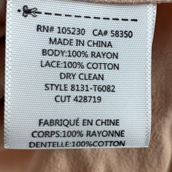 Joie Pink Crochet Bell Sleeve Blouse Sz S - Picture 8 of 8